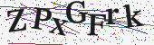 CAPTCHA image containing the verification code